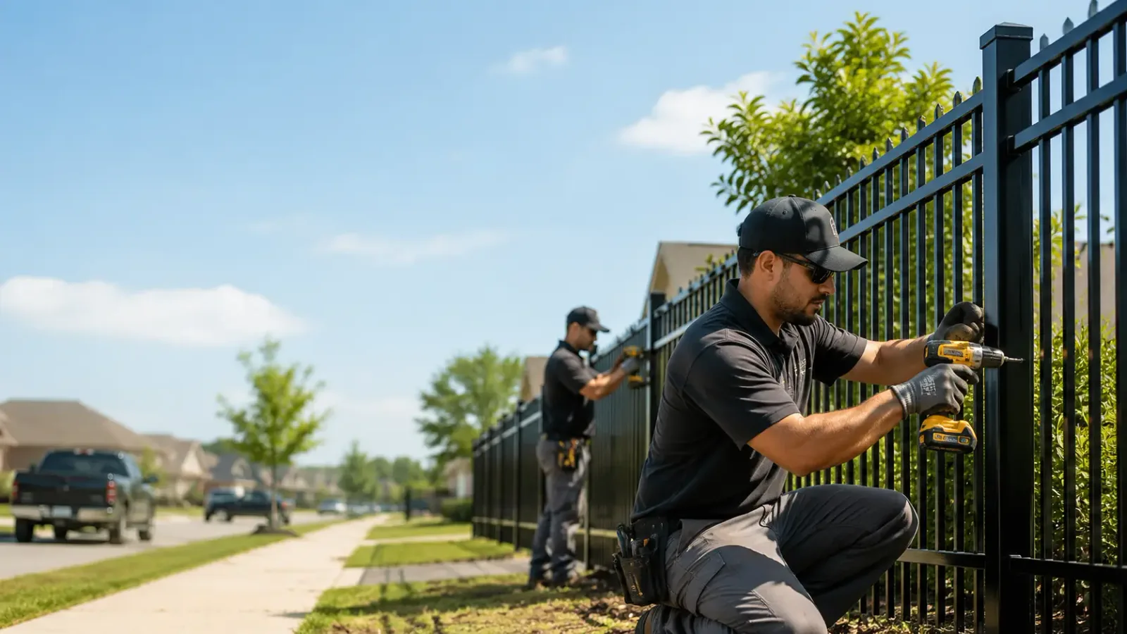 Metal Fence Installation in Menomonie, WI